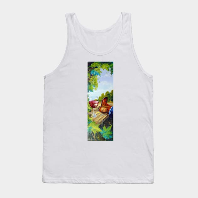 The wisdom of wine Tank Top by OLHADARCHUKART